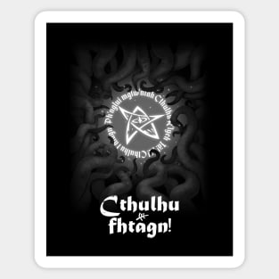 Cthulhu fhtagn! H.P.Lovecraft Sticker